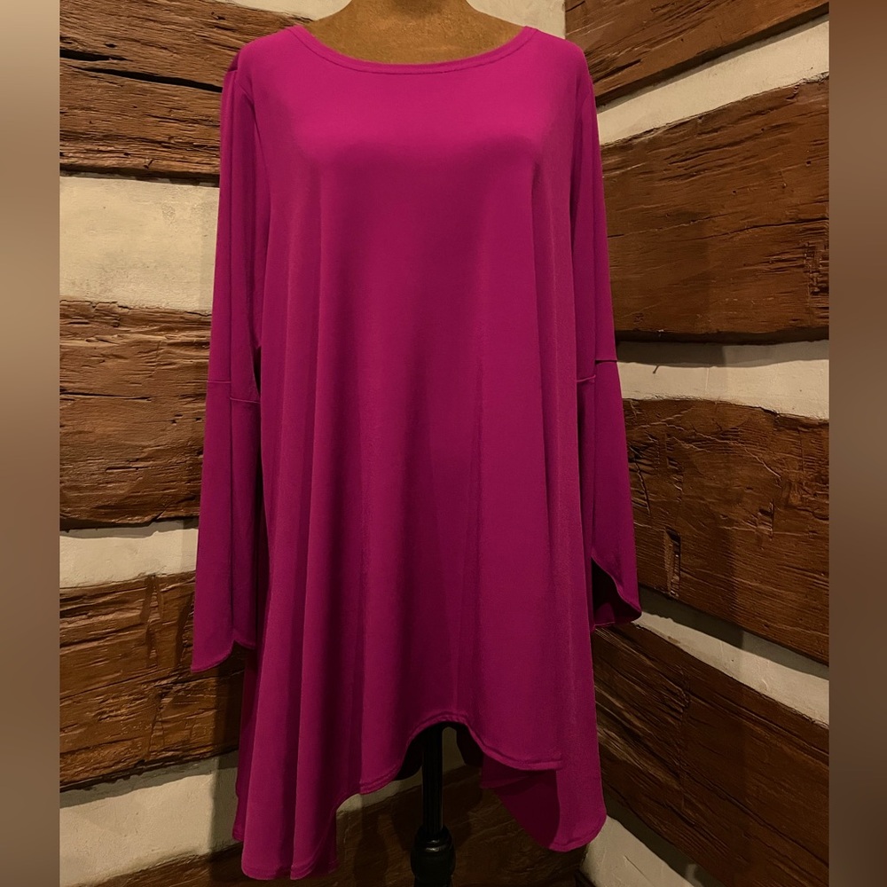 Alfani Fuchsia Women's Tunic Top